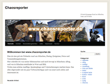 Tablet Screenshot of chaosreporter.de